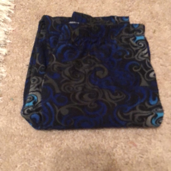Blue and Black leggings - Picture 2 of 3